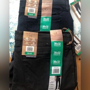 NWT Men’s Straight Fit Weatherproof Vintage expedition Stretch Lot of 2